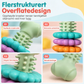 ⏳Kun for en kort tid – 50% RABATT ⏰🐶Slitesterkt tyggeleke i knokeform i TPR – bittfast tannleke for store hunder🦴