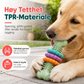 ⏳Kun for en kort tid – 50% RABATT ⏰🐶Slitesterkt tyggeleke i knokeform i TPR – bittfast tannleke for store hunder🦴