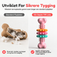 ⏳Kun for en kort tid – 50% RABATT ⏰🐶Slitesterkt tyggeleke i knokeform i TPR – bittfast tannleke for store hunder🦴