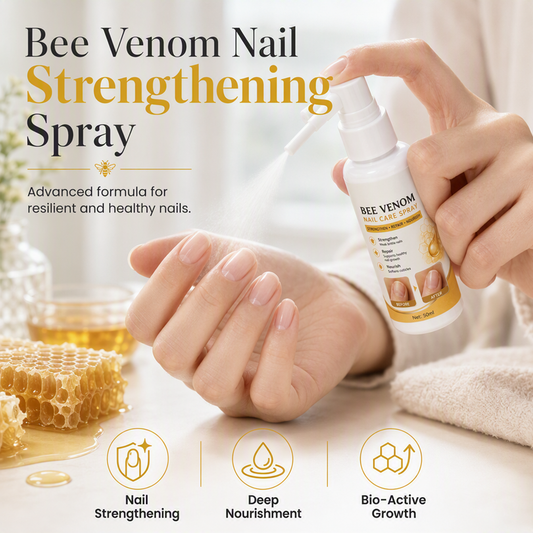 💅 Neglepleiespray med biegift – Enkel daglig neglepleie