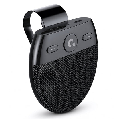 ⏰🔥BEGRENSET TID: 50 % RABATT!🚗 SP11 Bil solskjerm Bluetooth håndfri høyttaler med vibrasjonsaktivert automatisk påslag, A2DP-støtte og Tale-ID-talevarsel