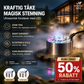 💨 50 % RABATT NÅ! ⚡ Ultralyd-tåkegenerator med 12 LED-lys – Skaper kjølig tåke og fargerikt lys – Perfekt til luftfuktere, fontener eller Halloween-dekorasjon – går stille i vann 💧✨
