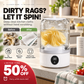 🧺 BEGRENSET TID: 50 % RABATT! ⚡ Trådløs ladbar mini-vaskemaskin – bærbar, trådløs, kompakt ✨